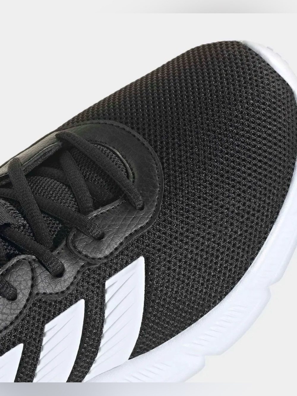 NEW adidas Women’s Black & White Lightweight Cloudfoam Flex Sneakers size 8 - Picture 9 of 11
